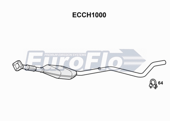 Catalytic Converter (ECCH1000)