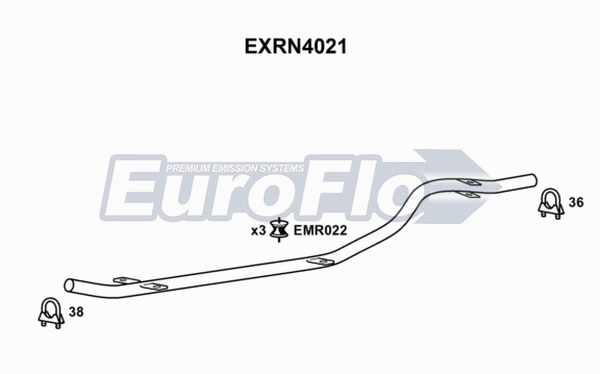 Exhaust Pipe (EXRN4021)