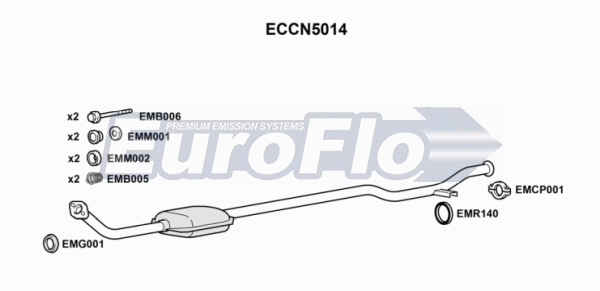 Catalytic Converter (ECCN5014)