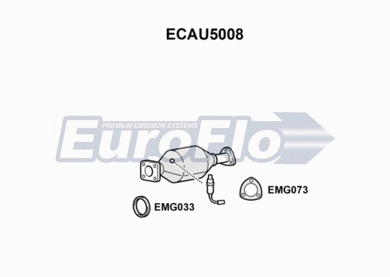 Catalytic Converter (ECAU5008)
