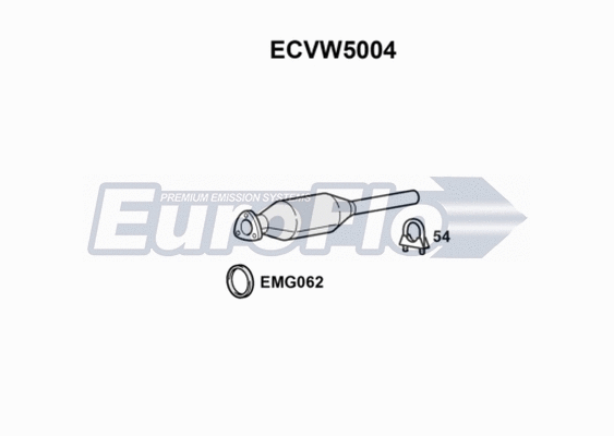 Catalytic Converter (ECVW5004)