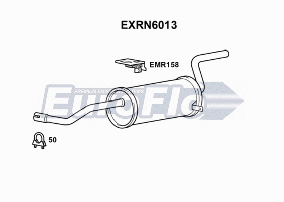 Rear Muffler (EXRN6013)