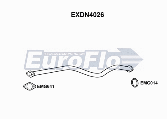 Exhaust Pipe (EXDN4026)