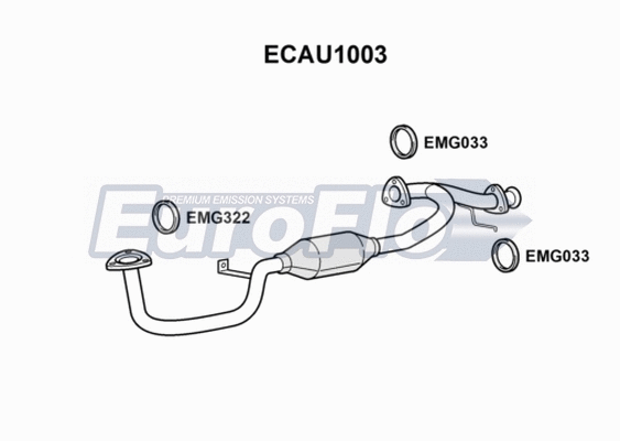 Catalytic Converter (ECAU1003)