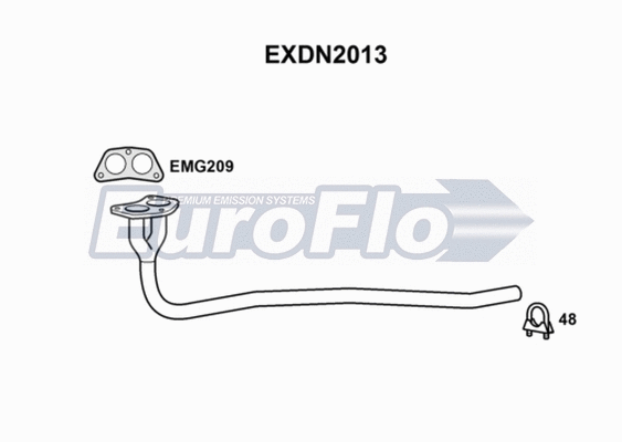 Exhaust Pipe (EXDN2013)