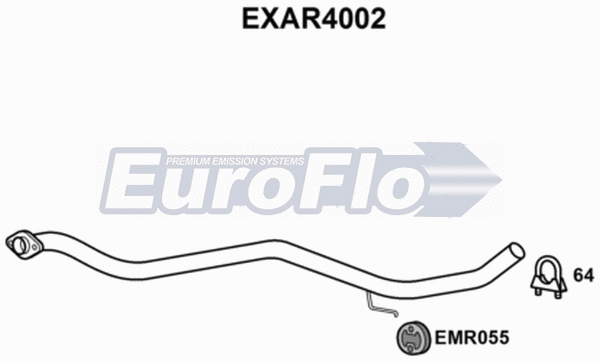 Exhaust Pipe (EXAR4002)