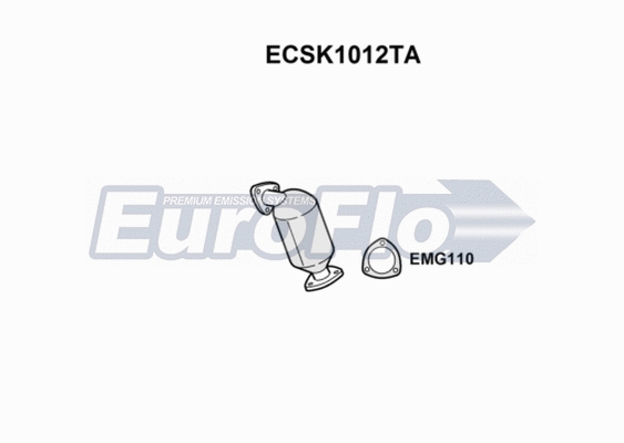 Catalytic Converter (ECSK1012TA)