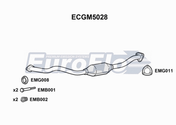 Catalytic Converter (ECGM5028)