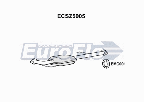 Catalytic Converter (ECSZ5005)