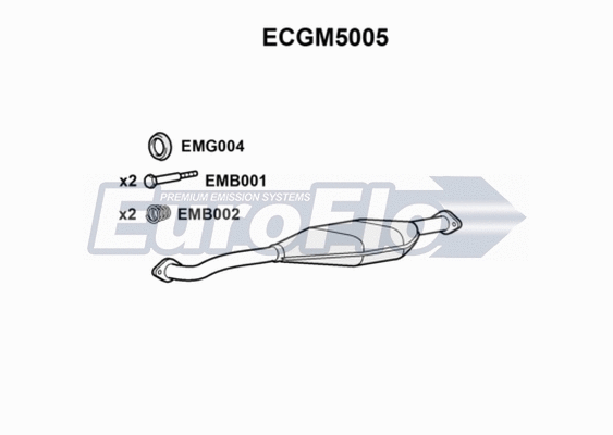Catalytic Converter (ECGM5005)