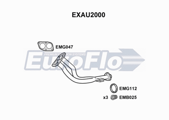 Exhaust Pipe (EXAU2000)