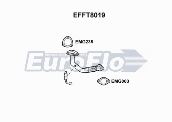 Exhaust Pipe (EFFT8019)