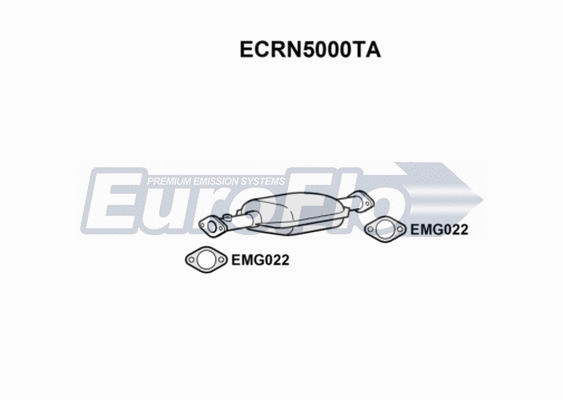 Catalytic Converter (ECRN5000TA)