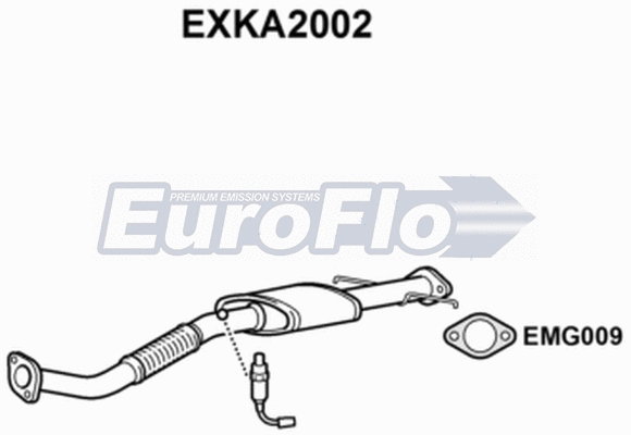 Exhaust Pipe (EXKA2002)