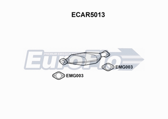 Catalytic Converter (ECAR5013)