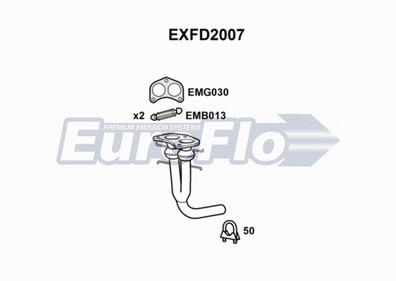 Exhaust Pipe (EXFD2007)