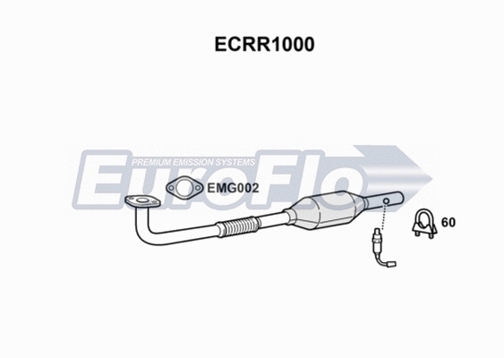 Catalytic Converter (ECRR1000)