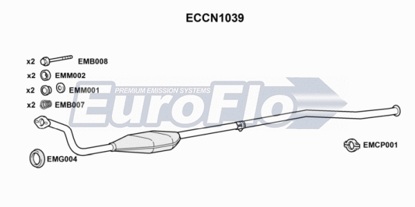 Catalytic Converter (ECCN1039)