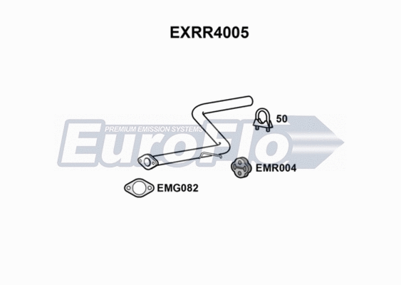 Exhaust Pipe (EXRR4005)
