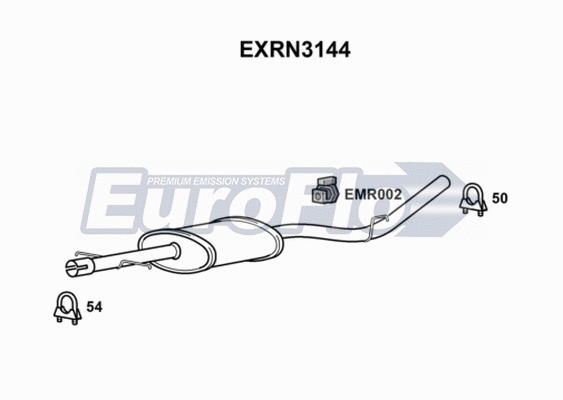 Centre Muffler (EXRN3144)