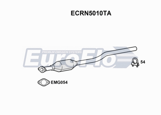 Catalytic Converter (ECRN5010TA)