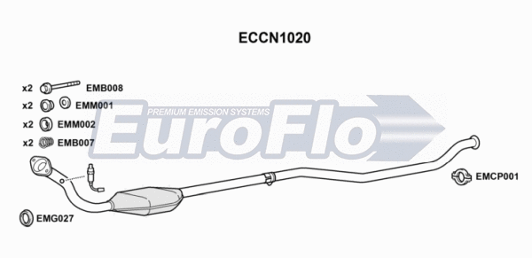 Catalytic Converter (ECCN1020)