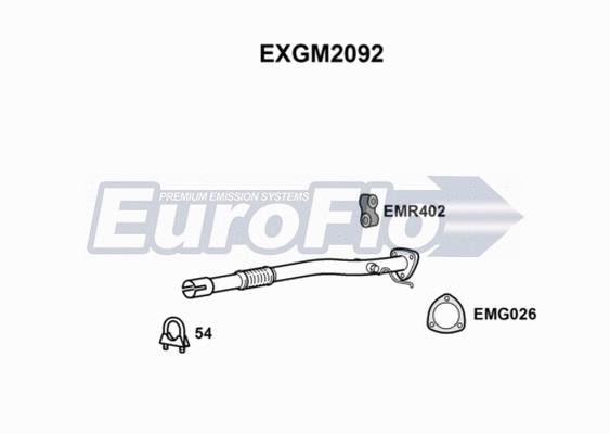 Exhaust Pipe (EXGM2092)
