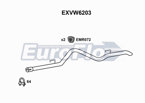 Exhaust Tip (EXVW6203)