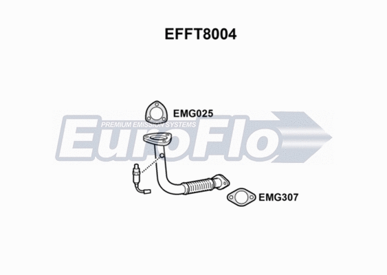 Exhaust Pipe (EFFT8004)