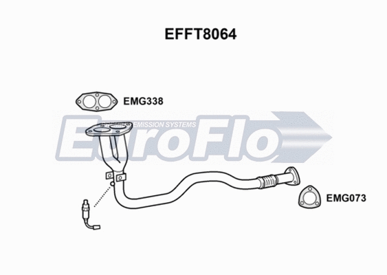 Exhaust Pipe (EFFT8064)