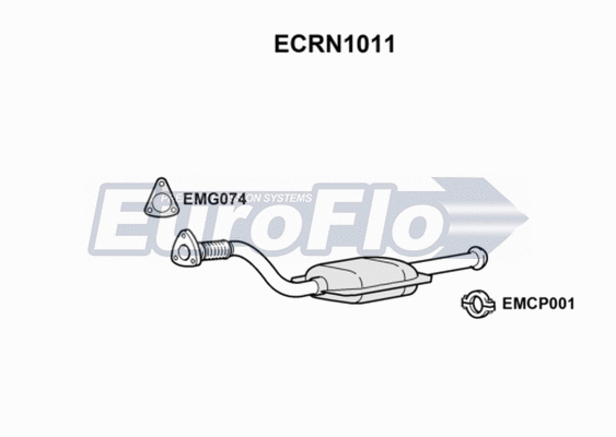 Catalytic Converter (ECRN1011)