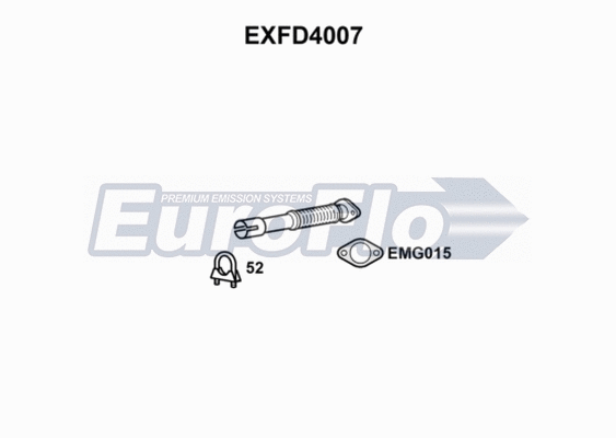 Exhaust Pipe (EXFD4007)