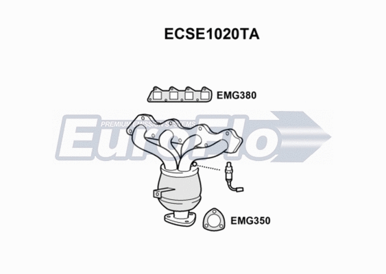 Catalytic Converter (ECSE1020TA)