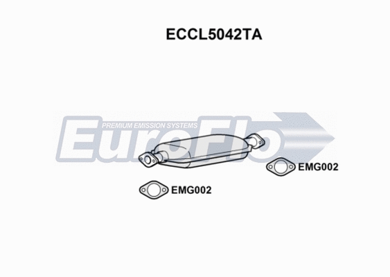 Catalytic Converter (ECCL5042TA)