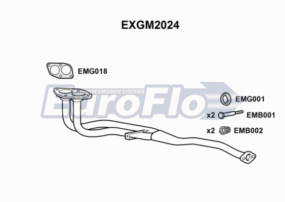 Exhaust Pipe (EXGM2024)