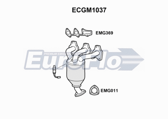 Catalytic Converter (ECGM1037)