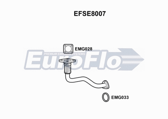Exhaust Pipe (EFSE8007)