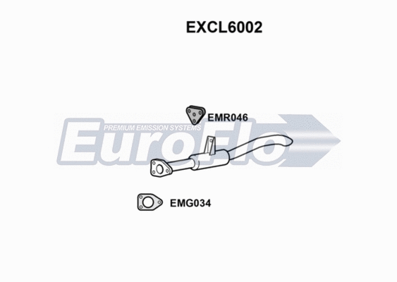 Rear Muffler (EXCL6002)
