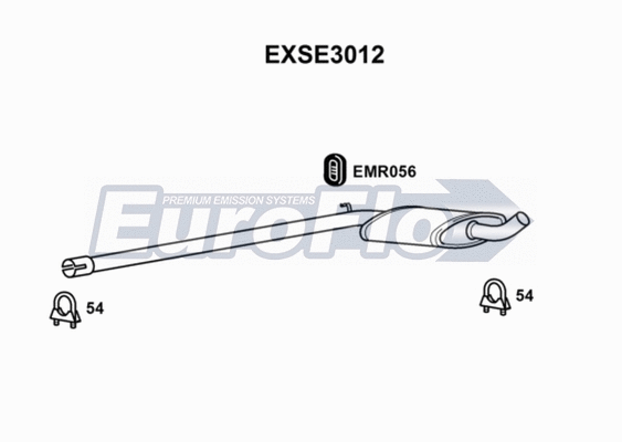 Centre Muffler (EXSE3012)