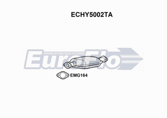 Catalytic Converter (ECHY5002TA)