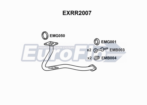 Exhaust Pipe (EXRR2007)