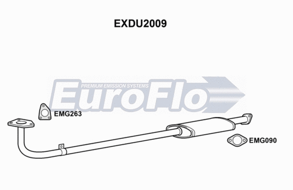 Exhaust Pipe (EXDU2009)