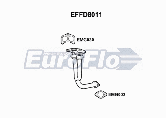 Exhaust Pipe (EFFD8011)