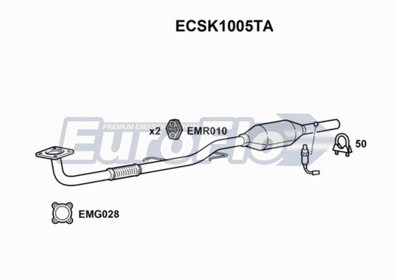 Catalytic Converter (ECSK1005TA)