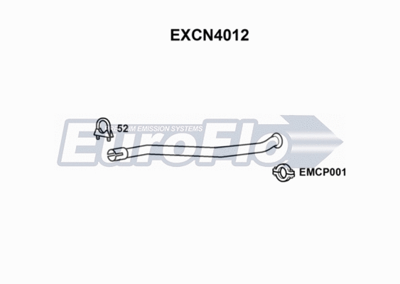 Exhaust Pipe (EXCN4012)