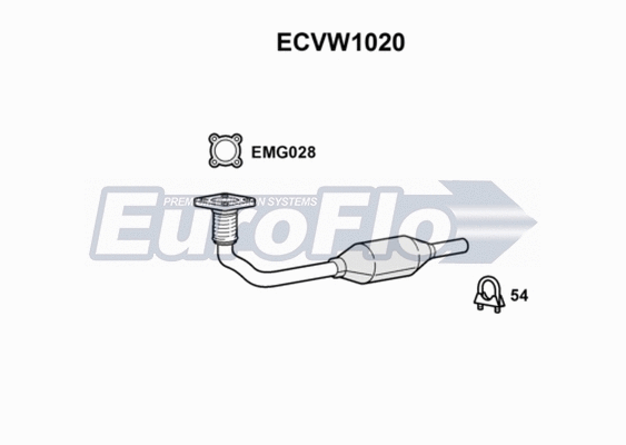 Catalytic Converter (ECVW1020)