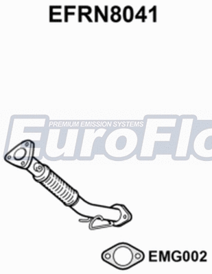 Exhaust Pipe (EFRN8041)