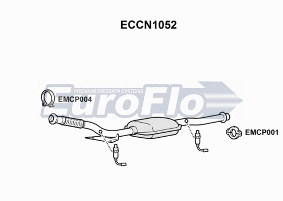 Catalytic Converter (ECCN1052)
