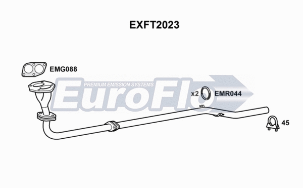 Exhaust Pipe (EXFT2023)