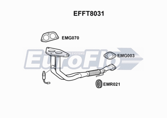 Exhaust Pipe (EFFT8031)